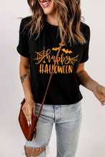 Load image into Gallery viewer, Happy Halloween Graphic T-Shirt