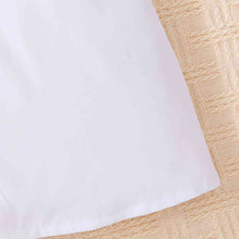 Load image into Gallery viewer, Girls Two-Tone Belted Shirt Dress