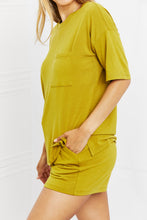 Load image into Gallery viewer, Zenana In The Moment Full Size Lounge Set in Olive Mustard