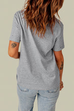 Load image into Gallery viewer, Distressed Round Neck Tee
