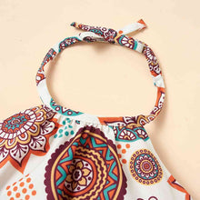Load image into Gallery viewer, Printed Halter Neck Top and Pants Set