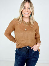Load image into Gallery viewer, Zenana Solid Long Sleeve See-Through Wool Sweater