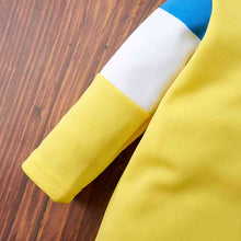 Load image into Gallery viewer, Tricolor Zip-Up Hooded Jumpsuit