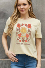 Load image into Gallery viewer, Simply Love Full Size TODAY IS A GOOD DAY Graphic Cotton Tee