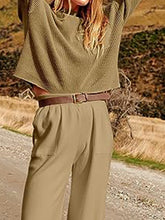 Load image into Gallery viewer, Knit Top and Joggers Set