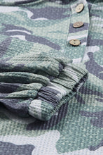 Load image into Gallery viewer, Long Sleeve Camo Print Oversize Hoodie