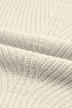 Load image into Gallery viewer, Ribbed Knit V Neck Long Sleeve Sweater