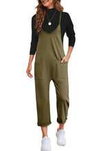 Load image into Gallery viewer, Straight Leg Jumpsuit With Pockets