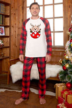 Load image into Gallery viewer, Graphic Top and Plaid Pants Set