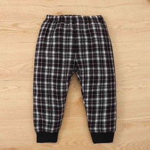 Load image into Gallery viewer, Kids Animal Graphic Sweatshirt and Plaid Joggers Set