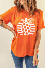 Load image into Gallery viewer, Halloween Pumpkin Graphic Tee