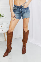Load image into Gallery viewer, Judy Blue Full Size Raw Hem Denim Shorts
