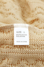 Load image into Gallery viewer, Solid Color Puffy Sleeve Textured Knit Top