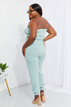 Load image into Gallery viewer, Zenana Full Size Stylish Comfort Smocked Tube Top & Joggers Set