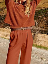 Load image into Gallery viewer, Knit Top and Joggers Set