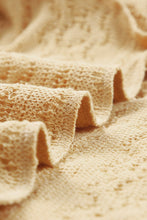 Load image into Gallery viewer, Solid Color Puffy Sleeve Textured Knit Top