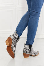 Load image into Gallery viewer, MMShoes Back At It Point Toe Bootie in Snakeskin