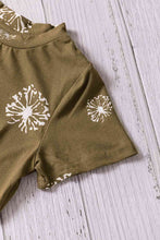 Load image into Gallery viewer, Girls Dandelion Print Round Neck Tee