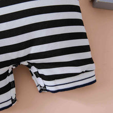 Load image into Gallery viewer, Embroidered Collared Neck Short Sleeve Romper