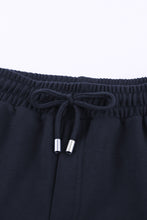Load image into Gallery viewer, Drawstring Waist Cuffed Shorts