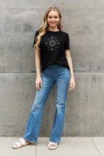 Load image into Gallery viewer, Simply Love Full Size Celestial Graphic Short Sleeve Cotton Tee