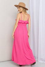 Load image into Gallery viewer, White Birch What In Carnation Full Size Shirred Sleeveless Dress
