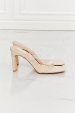 Load image into Gallery viewer, MMShoes Walking On Air Transparent Double Band Heeled Sandal