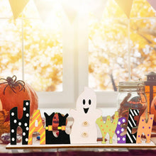 Load image into Gallery viewer, Halloween Wooden Decoration Ornament