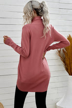 Load image into Gallery viewer, Double Take Long Sleeve Ribbed Hem Open Front Longline Cardigan