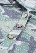 Load image into Gallery viewer, Long Sleeve Camo Print Oversize Hoodie