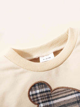 Load image into Gallery viewer, Plaid Bear Graphic Tee and Plaid Print Pants Kit
