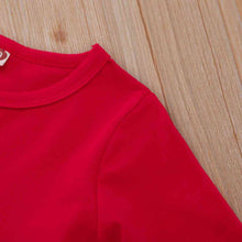 Load image into Gallery viewer, Kids Girl Graphic Dress and Printed Pants Set