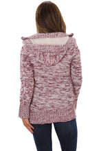 Load image into Gallery viewer, Long Sleeve Button-Up Hooded Cardigans