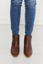 Load image into Gallery viewer, MMShoes Back At It Point Toe Bootie in Chocolate