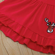 Load image into Gallery viewer, Kids Girl Graphic Dress and Printed Pants Set