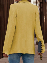 Load image into Gallery viewer, Single-Button Long Sleeve Blazer