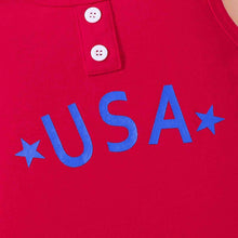 Load image into Gallery viewer, Kids USA Graphic Tank and Star and Stripe Shorts Set