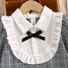 Load image into Gallery viewer, Plaid Flounce Sleeve Dress