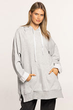 Load image into Gallery viewer, Side Slit Raglan Sleeve Hoodie
