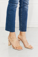 Load image into Gallery viewer, MMShoes Walking On Air Transparent Double Band Heeled Sandal