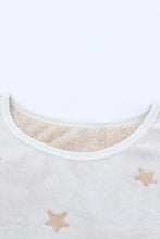 Load image into Gallery viewer, Round Neck Dropped Shoulder Star Print Top and Shorts Lounge Set