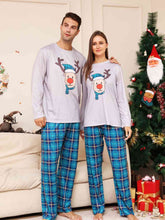 Load image into Gallery viewer, Full Size Rudolph Graphic Long Sleeve Top and Plaid Pants Set