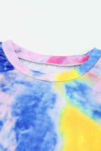 Load image into Gallery viewer, Girls Tie-Dye Twist Front Long Sleeve Top