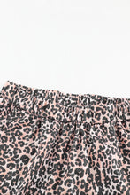 Load image into Gallery viewer, Long Sleeve Top And Leopard Print Pants Lounge Set