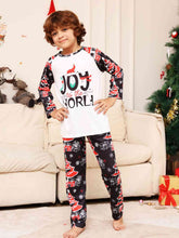 Load image into Gallery viewer, JOY TO THE WORLD Graphic Two-Piece Set