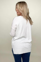 Load image into Gallery viewer, Zenana Front Seam Light Knit Sweater