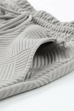 Load image into Gallery viewer, Timeless Textured Crewneck Top and Drawstring Shorts Set
