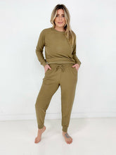 Load image into Gallery viewer, Zenana "Splendid" Reverse Soft French Terry Top & Jogger Set