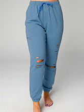 Load image into Gallery viewer, Distressed Sweatshirt and Joggers Set