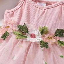 Load image into Gallery viewer, Embroidered Spaghetti Strap V-Neck Dress